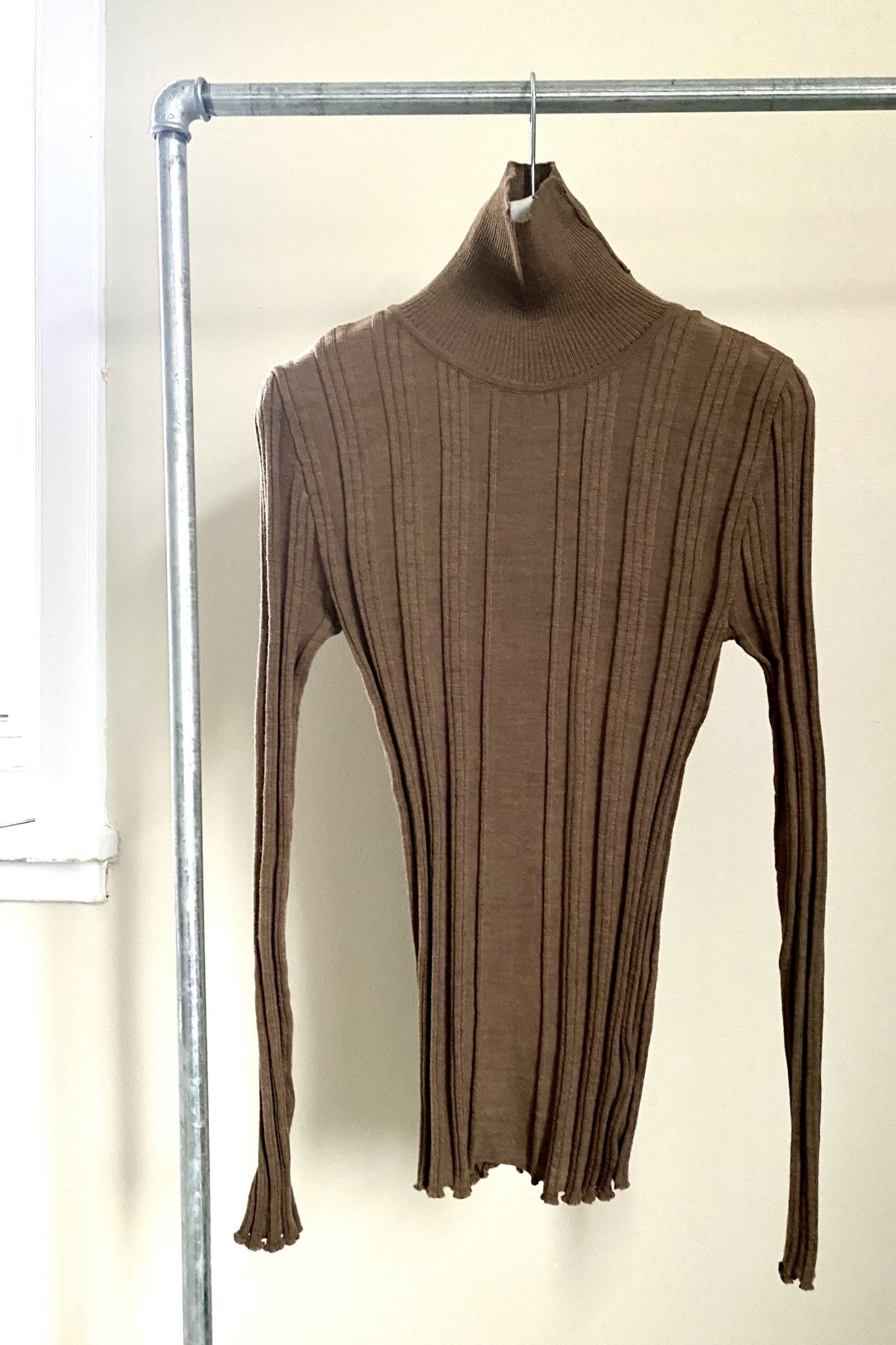 Skinny Roleneck Camel