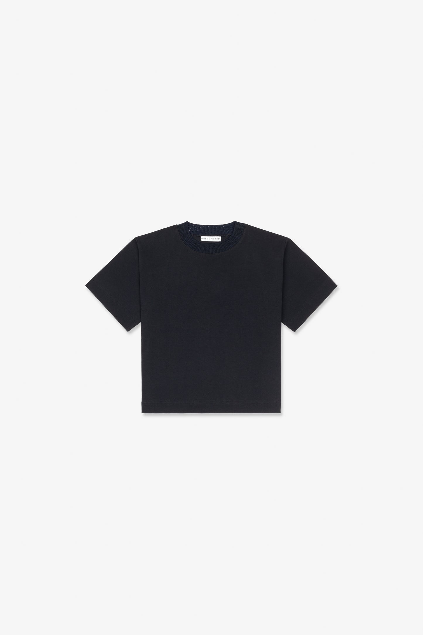 Gemma T-shirt i Black