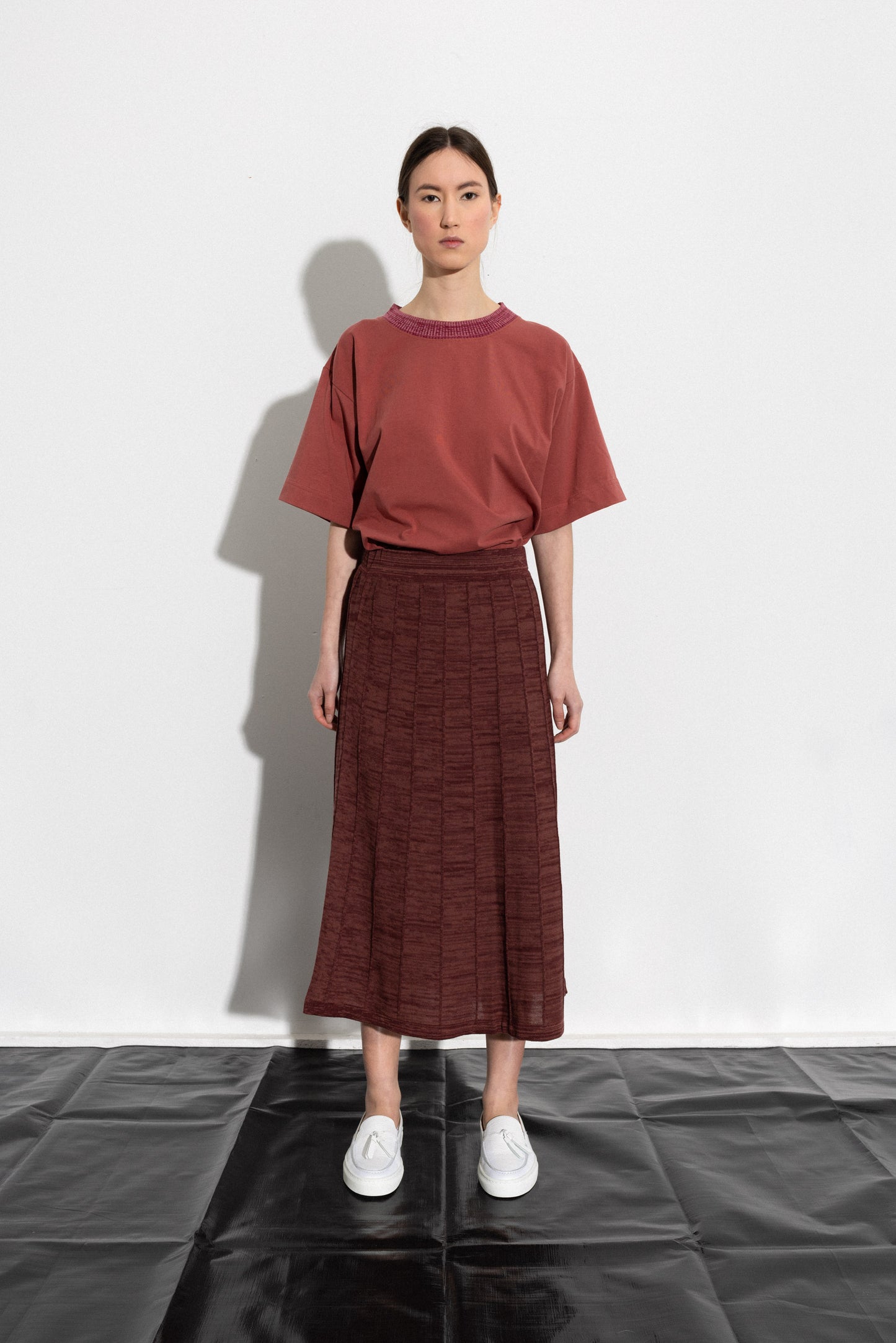 Knitted Skirt Redbis